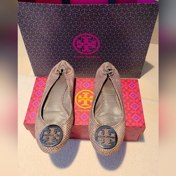 Tory Burch Shoes - Tory Burch Designer Brown Animal Print Size 8.5